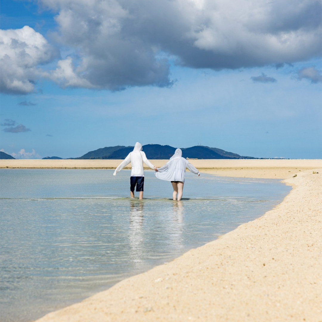 【石垣島・午前8:00〜ボート】幻の島上陸＆2ポイントシュノーケリングツアー！ドローン・GoPro撮影込み